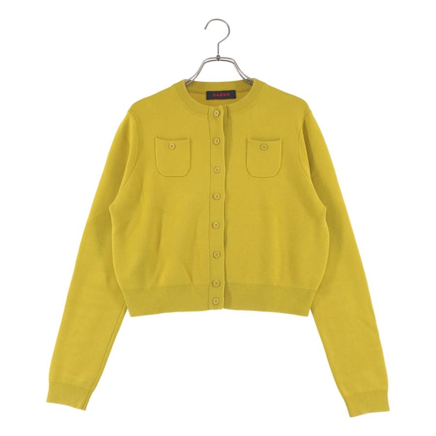 CABaN（キャバン） コットン カシミヤ クルーネック ニット