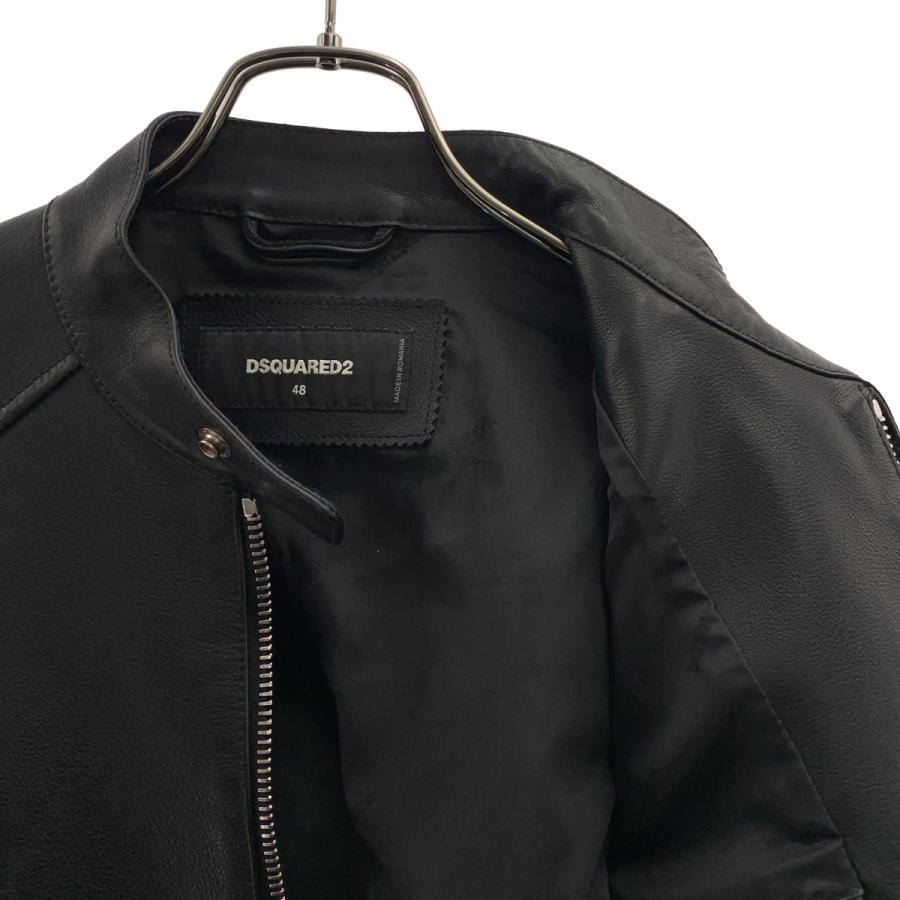 DSQUARED2（ディースクエアード） レザー シングル ライダース