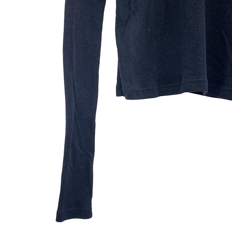 アンスクリア Open L/S Tee ネイビー INSCRIRE（アンスクリア）の「【INSCRIRE/アンスクリア】Open L