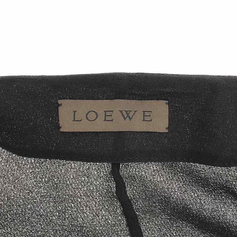 LOEWE / ロエベ | シルク スカーフ リボンプルオーバーブラウス LOEWE / ロエベ | シルク スカーフ リボンプルオーバーブラウス