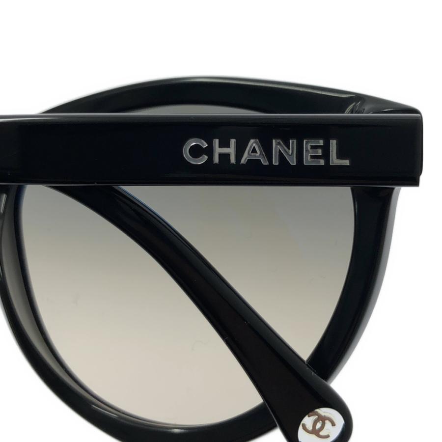 【美品】  CHANEL / シャネル | ココマーク パント シェイプ アイウェア グラデーション レンズ サングラス | 52□20 140 | ブラック | レディース CHANEL（シャネル） ココマーク パント シェイプ アイウェア