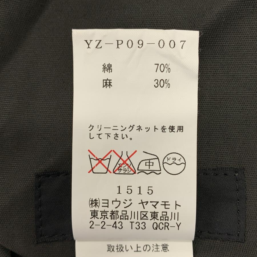 Y's / ワイズヨウジヤマモト コットン リネン ワークパンツ : KLD