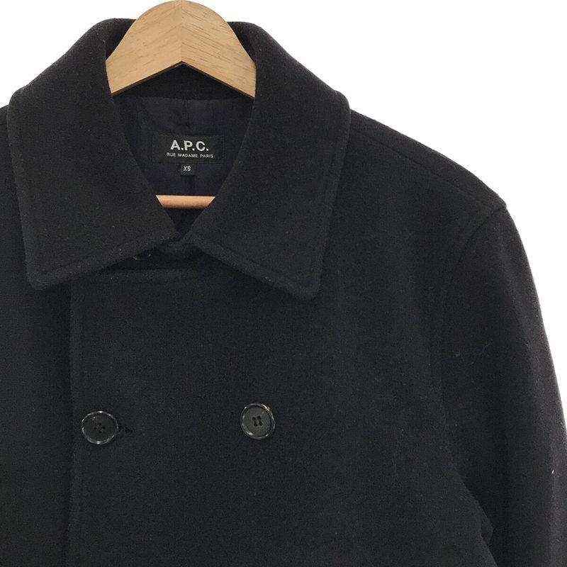 アーペーセー APC Pコート 2回のみ サイズS ブラック 【公式通販】