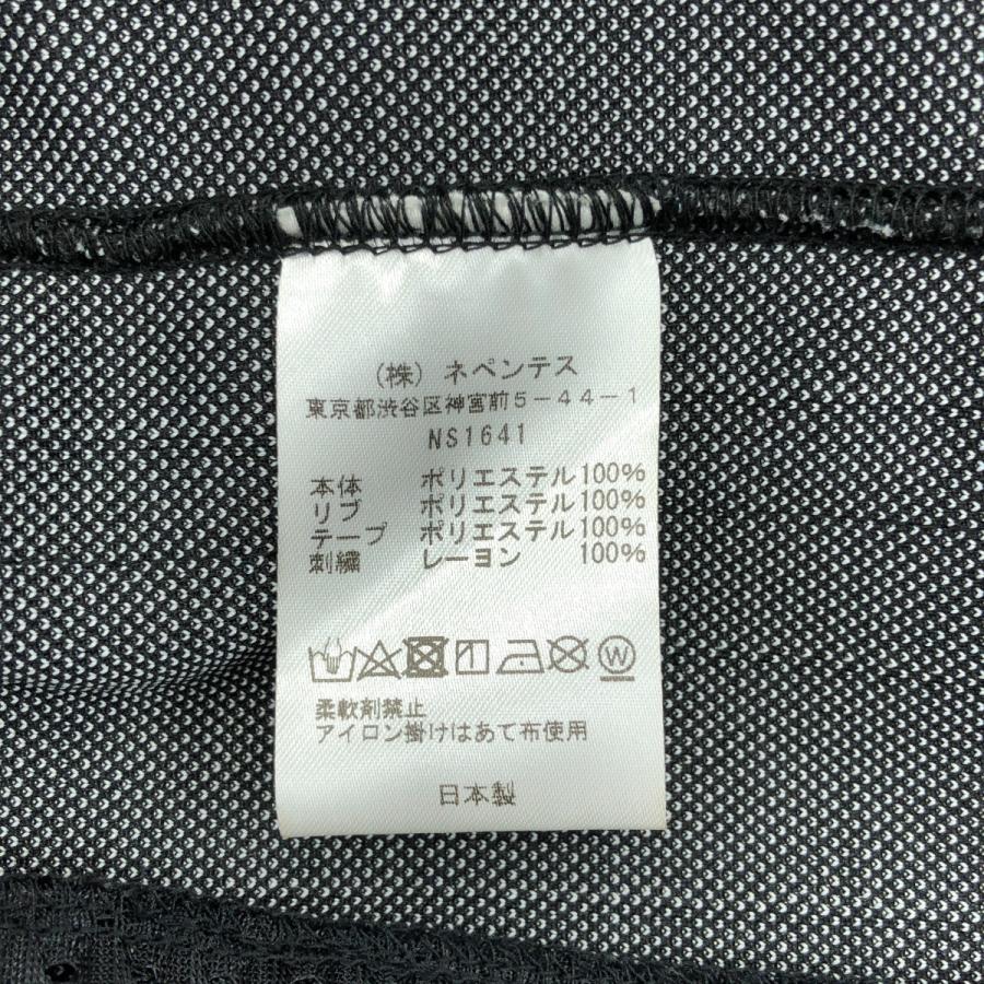 正規品　Needles ストライプ ブラックジャージ XS 別注 正規品 Needles ストライプ ブラックジャージ XS 別注