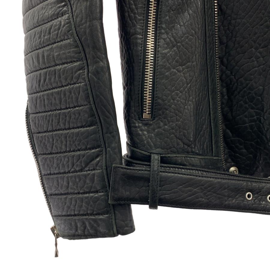 BALMAIN（バルマン） ラムスキン バイカー レザー ライダース