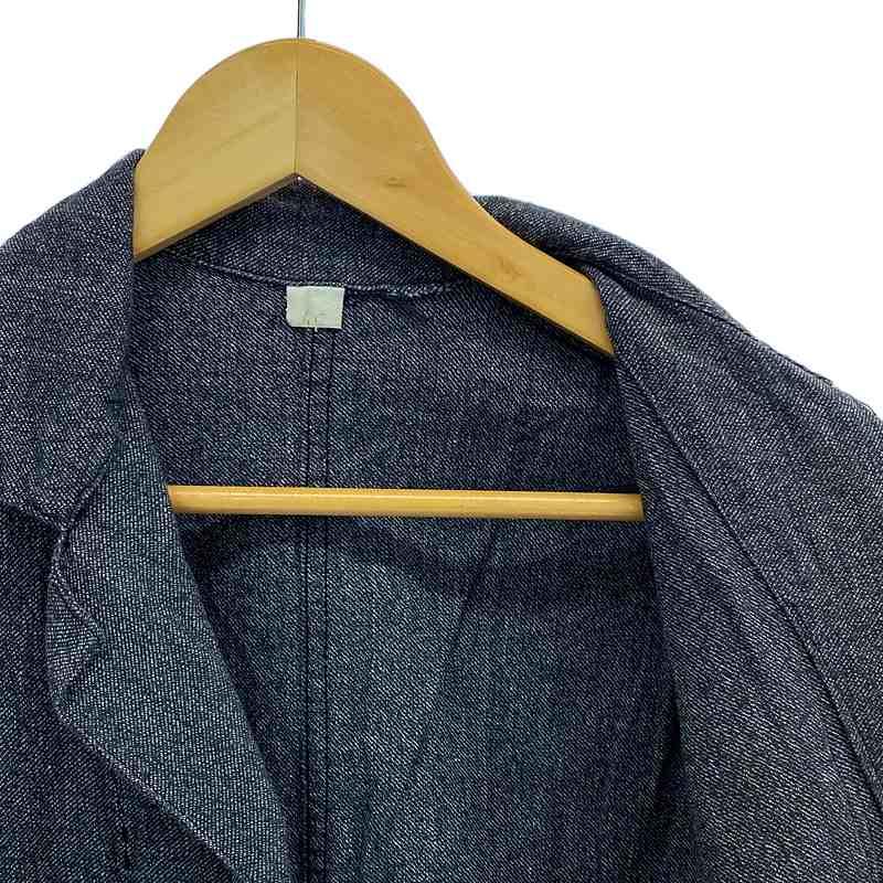 EURO VINTAGE / ユーロヴィンテージ | 推定50-60s ヴィンテージ フレンチワーク ブラックシャンブレー コート ごま塩 | 40 | グレー | メンズ EURO VINTAGE / ユーロヴィンテージ | 推定50-60s ヴィンテージ