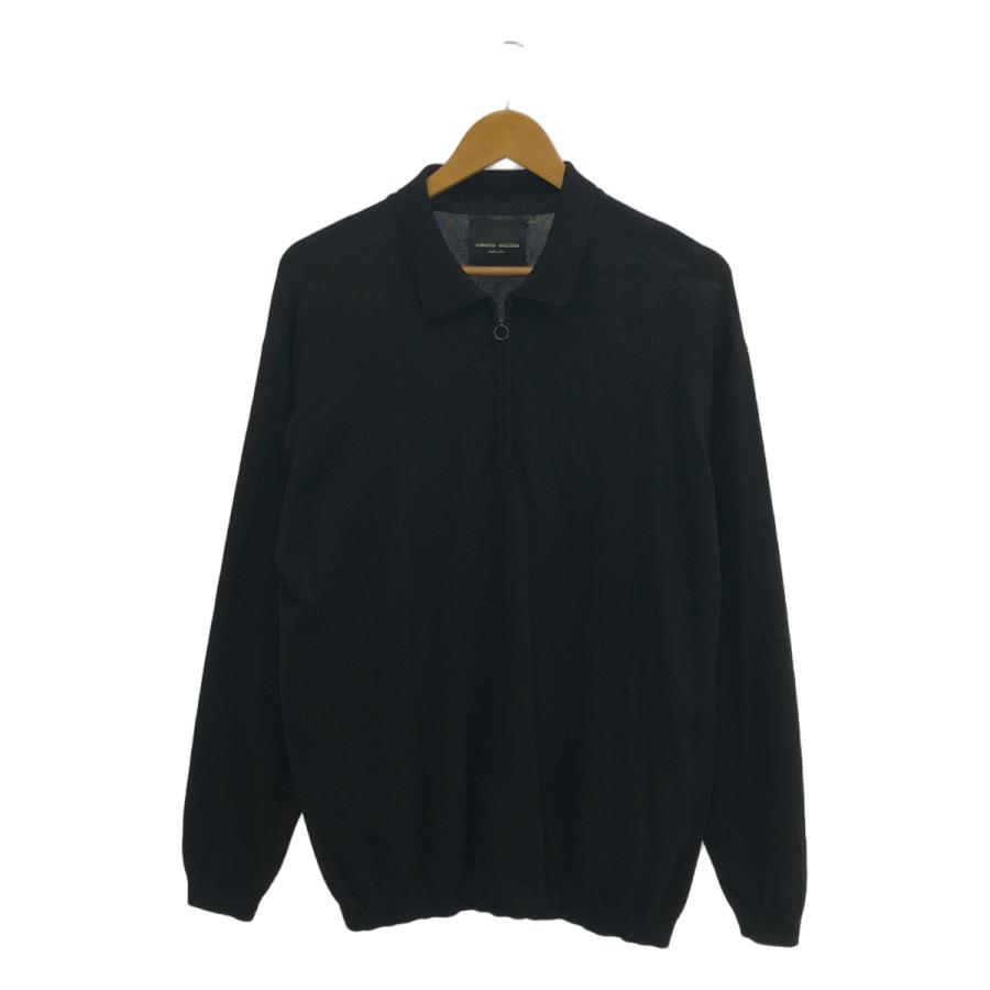 ROBERTO COLLINA（ロベルトコリーナ） | ハーフジップ 長袖 コットン 