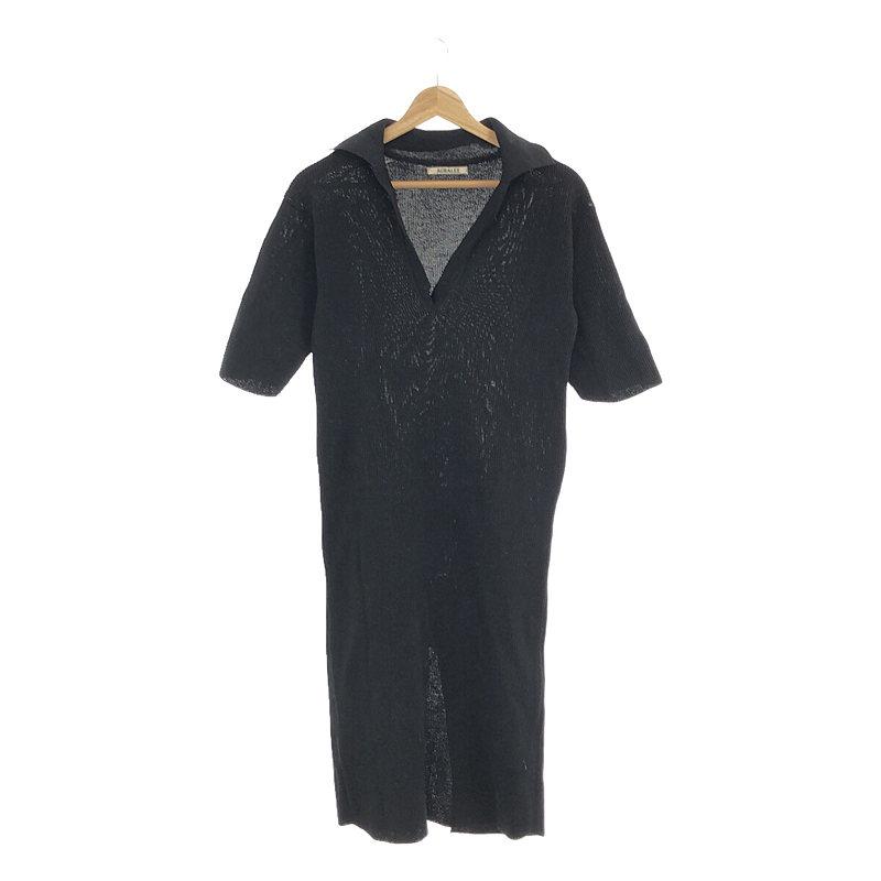 AURALEE / オーラリー | 2021 | FLAT YARN RIB KNIT SKIPPER ONE PIECE  