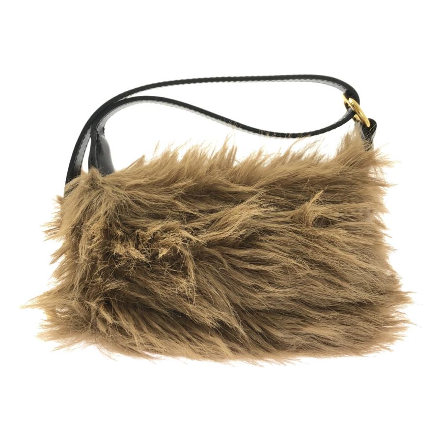 sacai（サカイ） Small Pochette Faux Fur 2Way スモールポシェット 