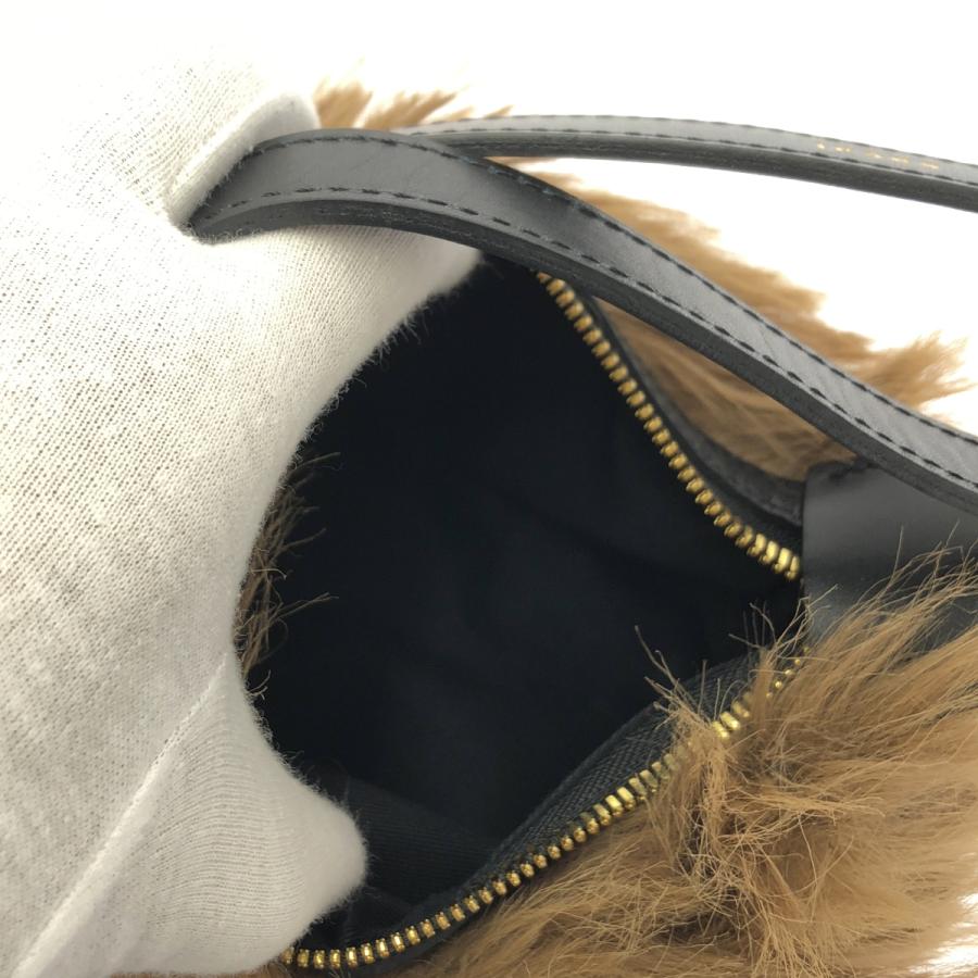 sacai（サカイ） Small Pochette Faux Fur 2Way スモールポシェット 