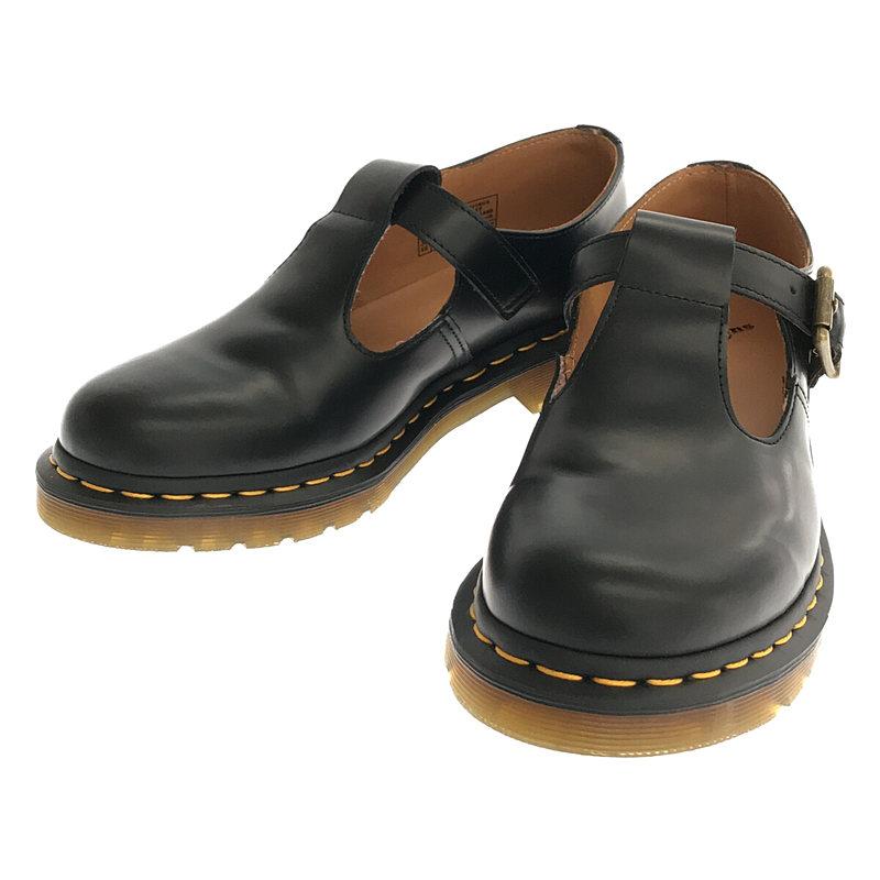 【美品】 Dr.Martens / ドクターマーチン | POLLEY T BAR SHOE レザー ストラップ ポリー Tバー シューズ | UK6  | ブラック | レディース :88wt872bgjdd:KLD ヤフーショッピング店 - 通販 - Yahoo!ショッピング