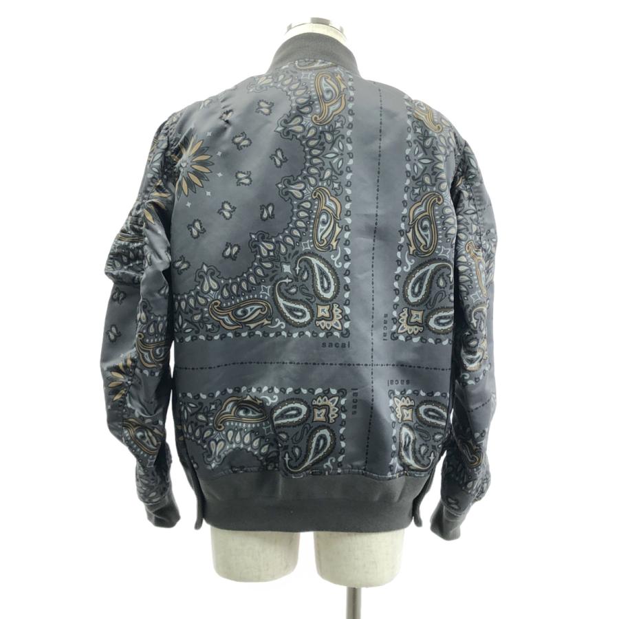 sacai（サカイ） Bandana Blouson MA-1 / 総柄 フライトジャケット
