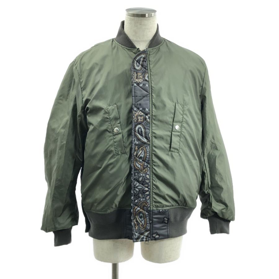 sacai（サカイ） Bandana Blouson MA-1 / 総柄 フライトジャケット