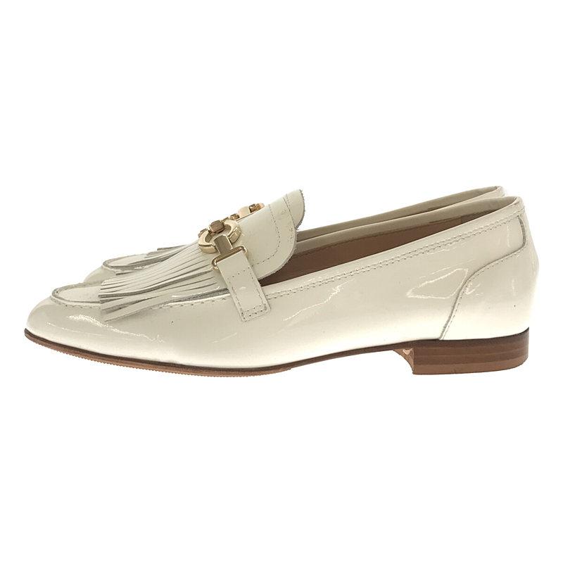 極美品 Luca Grossi ルカグロッシ ウイングチップシューズ 37 白