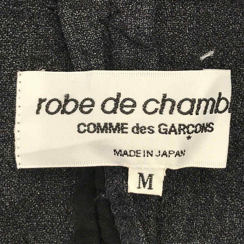 robe de chambre COMME des GARCONS / ローブドシャンブルコムデギャルソン | AD2000 | ウール縮絨 バックフリル 3B テーラード ジャケット｜kldclothing｜08