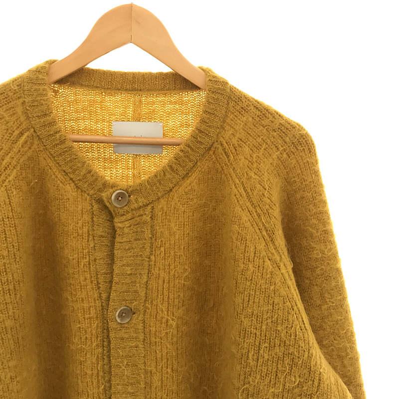 【美品】  stein / シュタイン | SUPER KID MOHAIR CARDIGAN / スーパーキッドモヘア ニットカーディガン | S | マスタード | メンズ｜kldclothing｜02