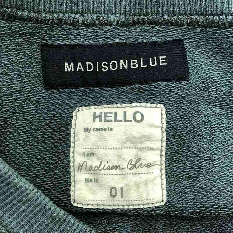 MADISON BLUE / マディソンブルー | 2022AW HELLO SWEAT L/S