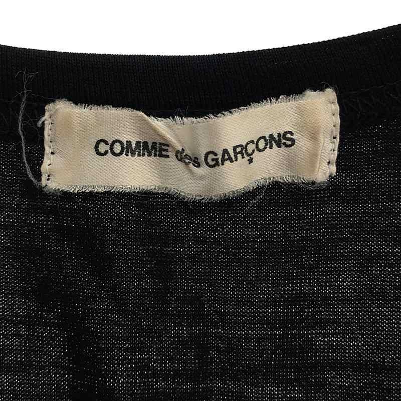 COMME des GARCONS / コムデギャルソン | AD1998 | ウール フリル ロングノースリーブワンピース | ブラック | レディース｜kldclothing｜05