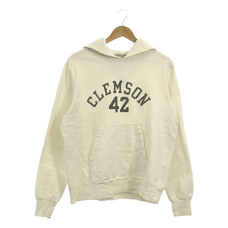 REMI RELIEF / レミレリーフ | CLEMSON42 フードパーカー ホワイト 