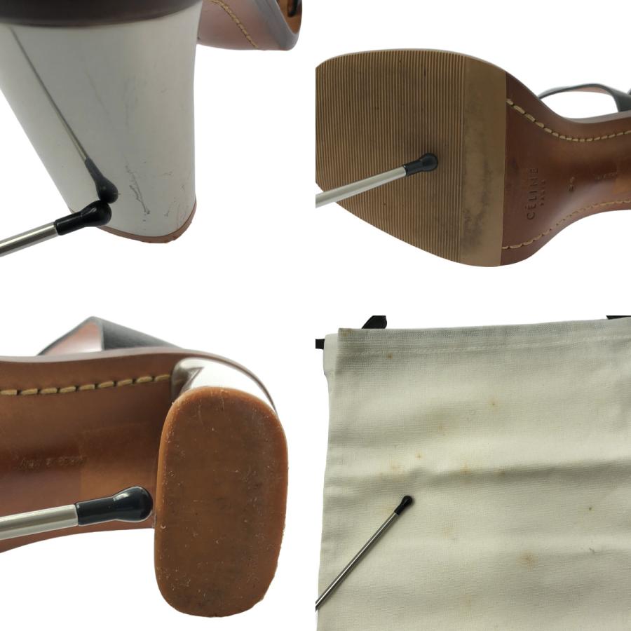 希少 CELINE フィービー期 バンバン ブーティ メタルヒール 36 CELINE - CELINE / セリーヌ | フィービー期 BANBAN バンバン