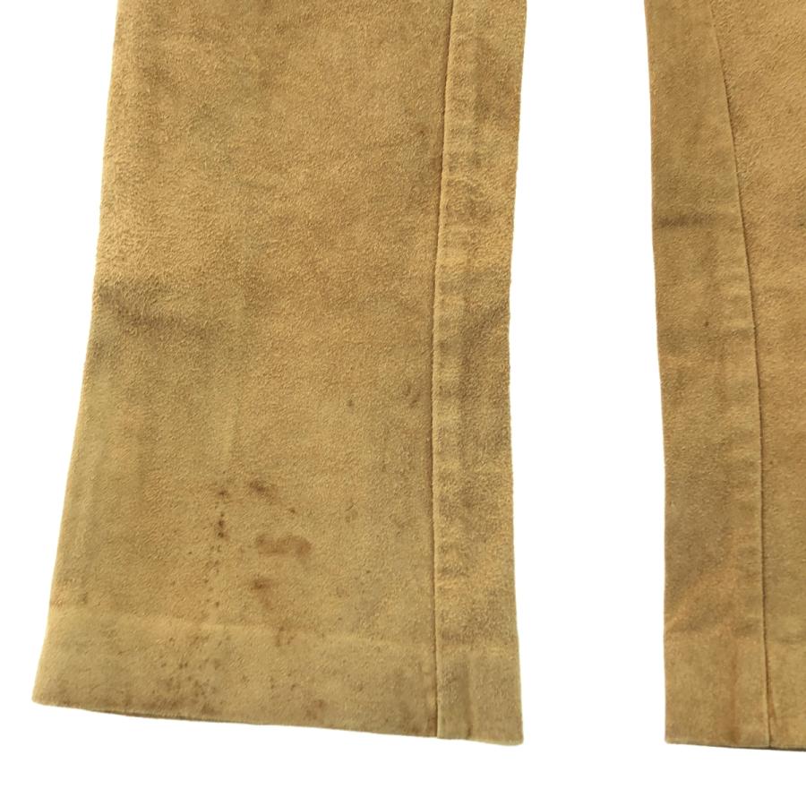 Levi's / リーバイス | 1960s | 517 BIGE 42TALON ジップ スエード ブーツカット パンツ | キャメル | メンズ Levi's（リーバイス） 517 BIGE 42TALON ジップ スエード ブーツカット