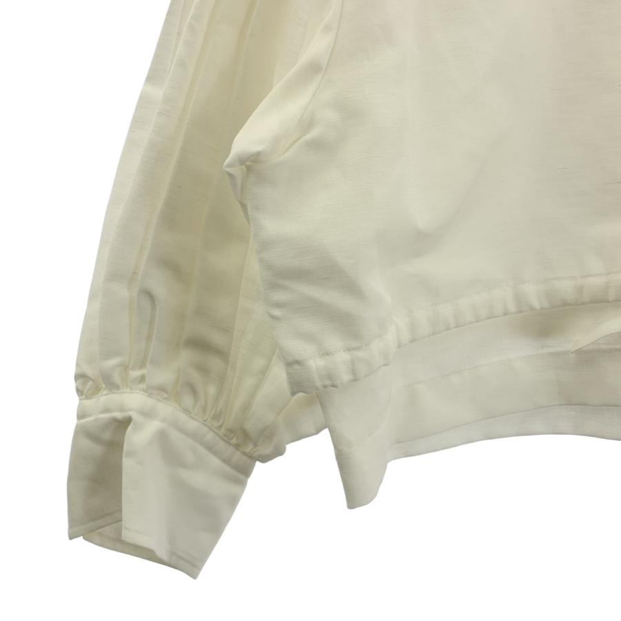HYKE（ハイク） C/L BALLOON SLEEVE BLOUSE リネン コットン バンド