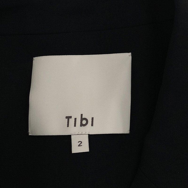 Tibi / ティビ | パイピングジャケット | 2 | ネイビー | レディース｜kldclothing｜06
