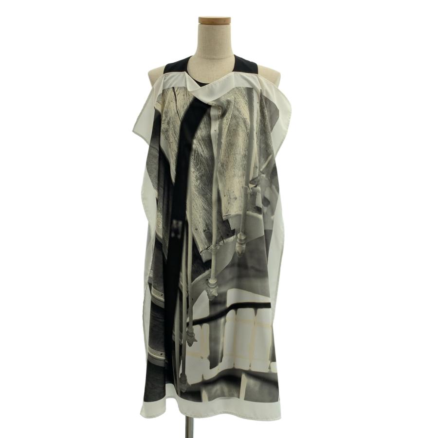 【希少デザイン・美品】マルジェラ☆ワンピース ドッキング バイカラー XXL MM6 Maison Martin Margiela / エムエムシックスメゾンマルタン