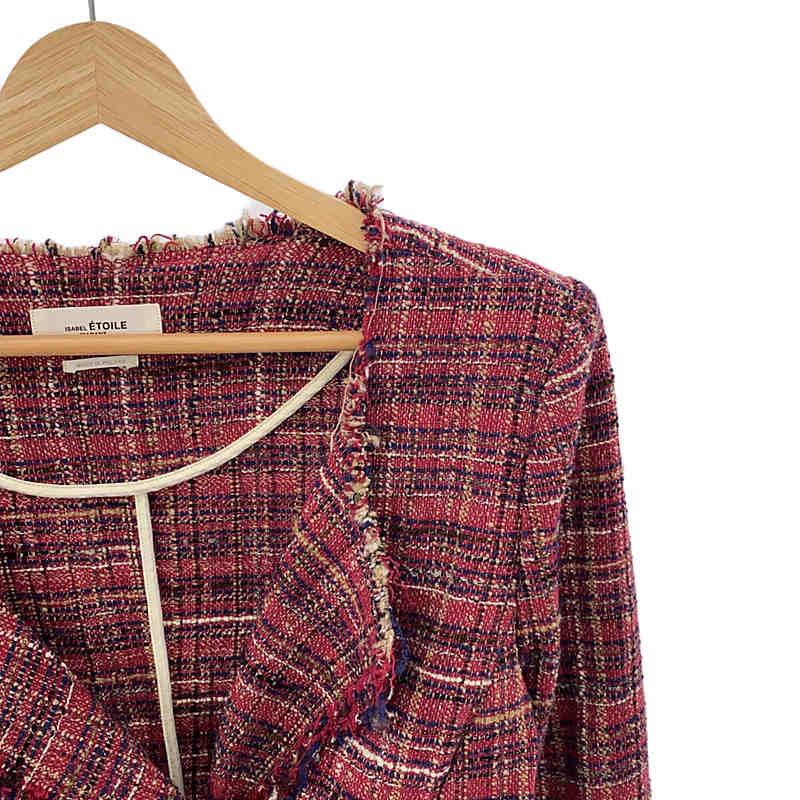 ◾️新品タグ付き◾️ イザベルマランエトワール　ノーカラーツイードジャケット ISABEL MARANT ETOILE / イザベルマランエトワール | ツイード