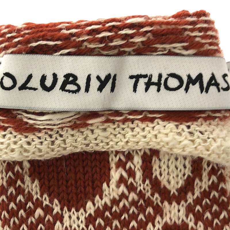 【新品】 OLUBIYI THOMAS / オルヴィトーマス | 2022AW | wool wrist warmers gloves_2