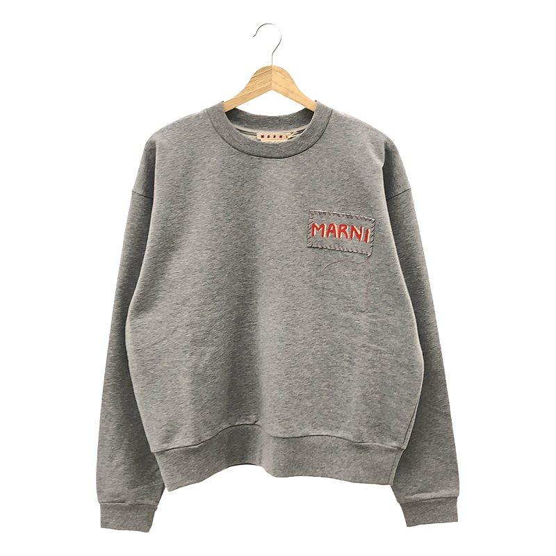 MARNI 【美品】 / マルニ | 2024AW ステッチワーク ロゴパッチ  
