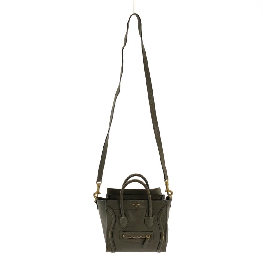 CELINE（セリーヌ） ナノショッパー レザー 2way ショルダーバッグ