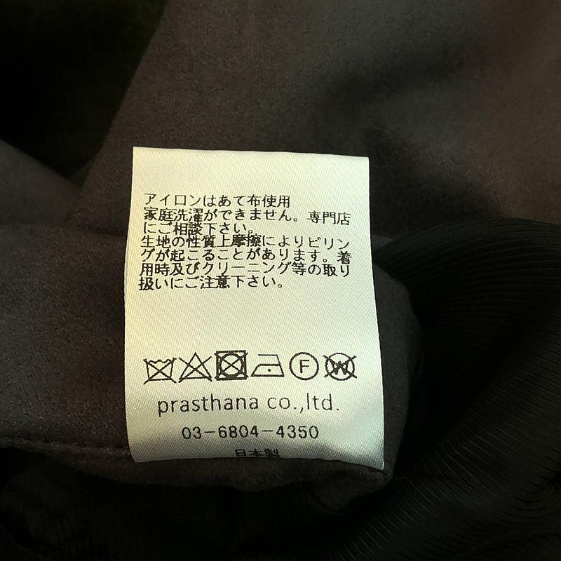 新品】 prasthana / プラスターナ | double breasted arm guard coat