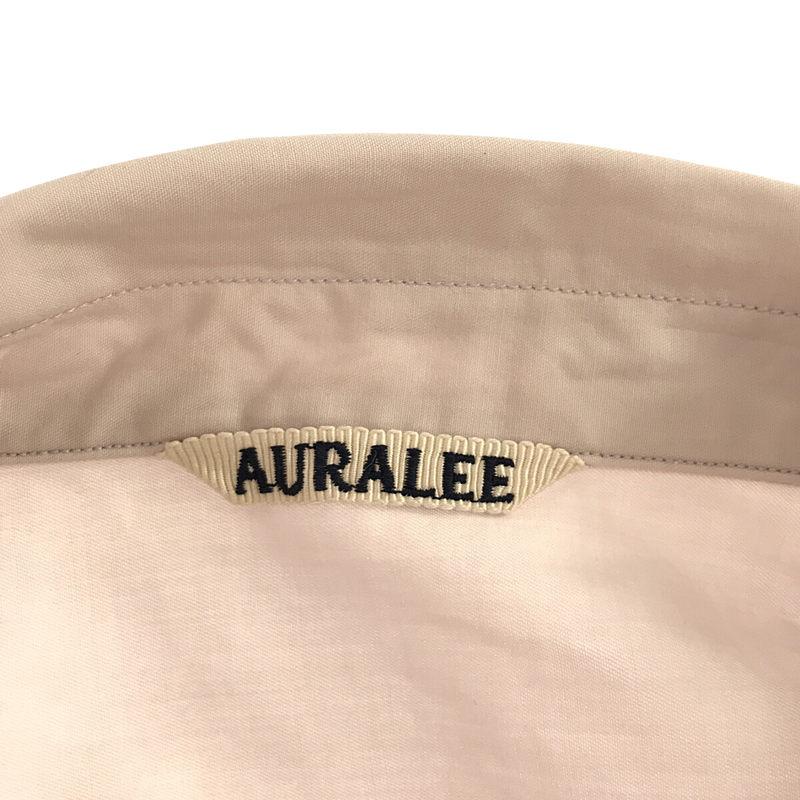 AURALEE / オーラリー | WASHED FINX TWILL HALF SLEEVED BIG SHIRTS 半袖シャツ | 4 | LIGHT PURPLE | メンズ｜kldclothing｜05