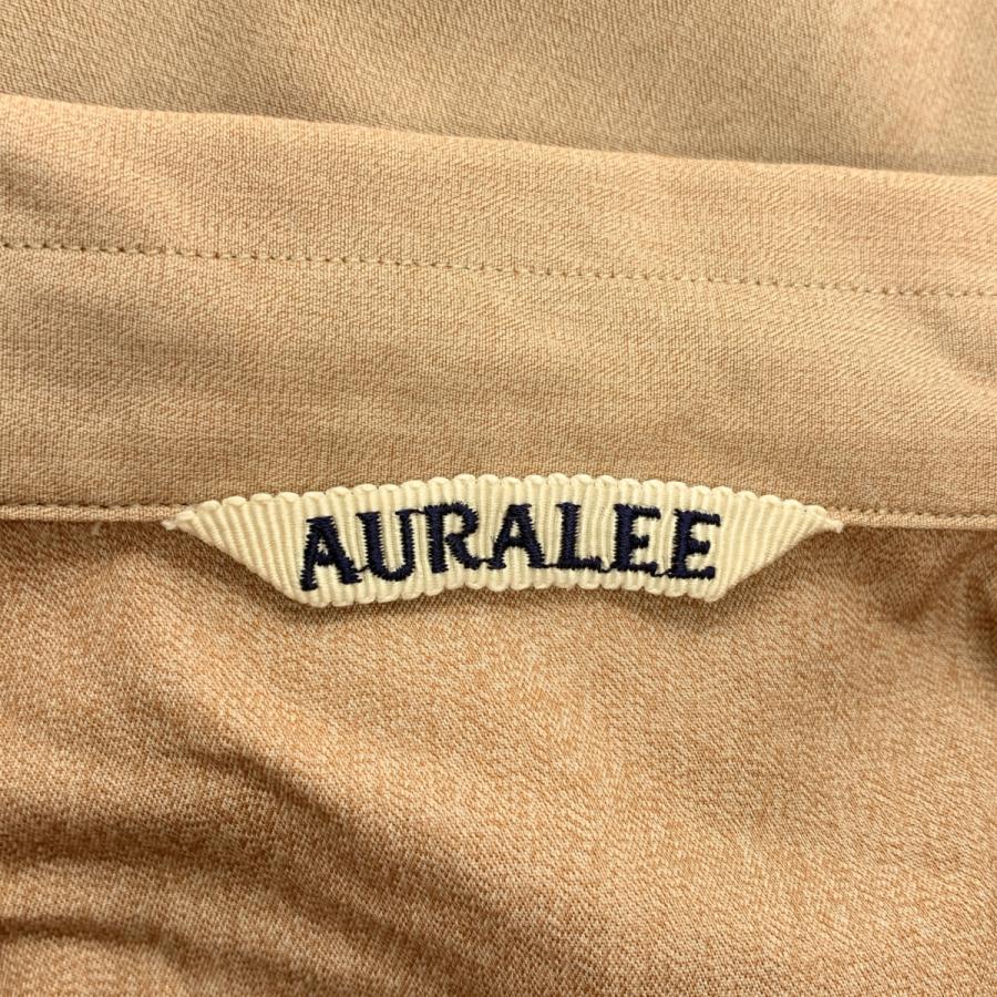 AURALEE（オーラリー） WASHED FINX TWILL BIG SHIRT フィンクス