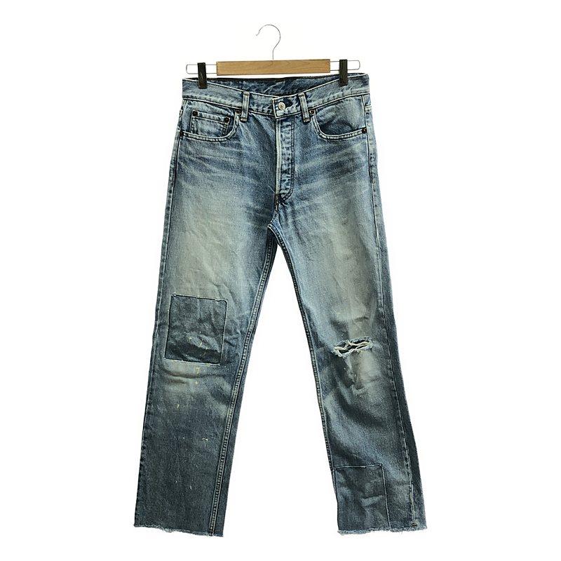 パンツ nowos DENIM WIDE PANTS 美品】 NOWOS / ノーウォス | Denim wide pants デニム ワイド