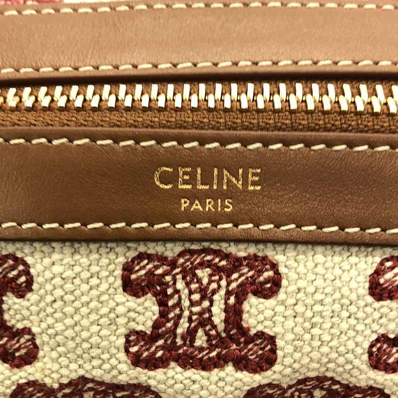 CELINE（セリーヌ） 【美品】 | トリオンフ カーフレザー キャンバス