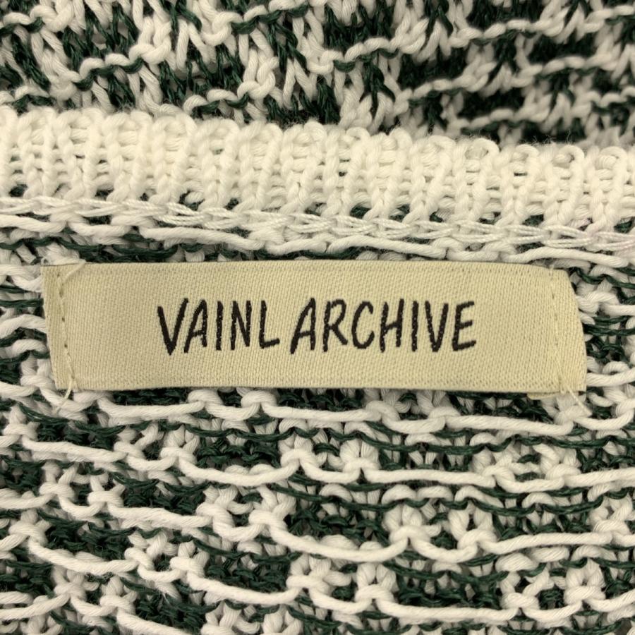 【新品】VAINL ARCHIVE ローゲージ　ZIPUPニット　カーディガン VAINL ARCHIVE（ヴァイナルアーカイブ） ニット ローゲージ ジップ