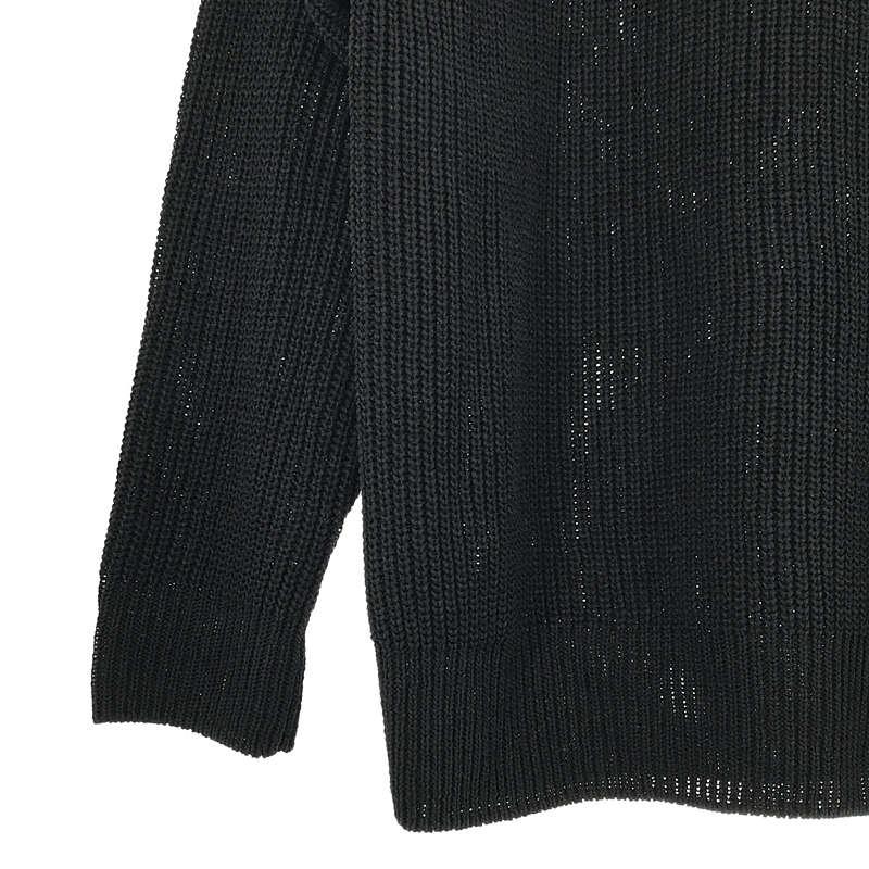 GALERIE VIE / ギャルリーヴィー | ペーパーヤーン クルーネックニット