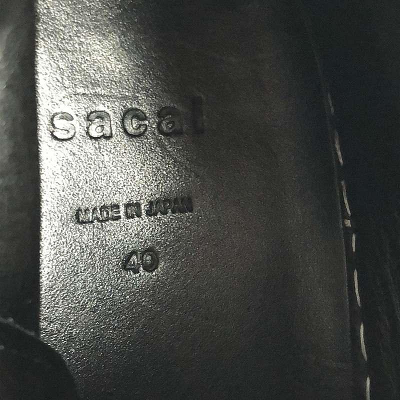 sacai（サカイ） | 2020SS | ハイソール レザー スエード切替 レース