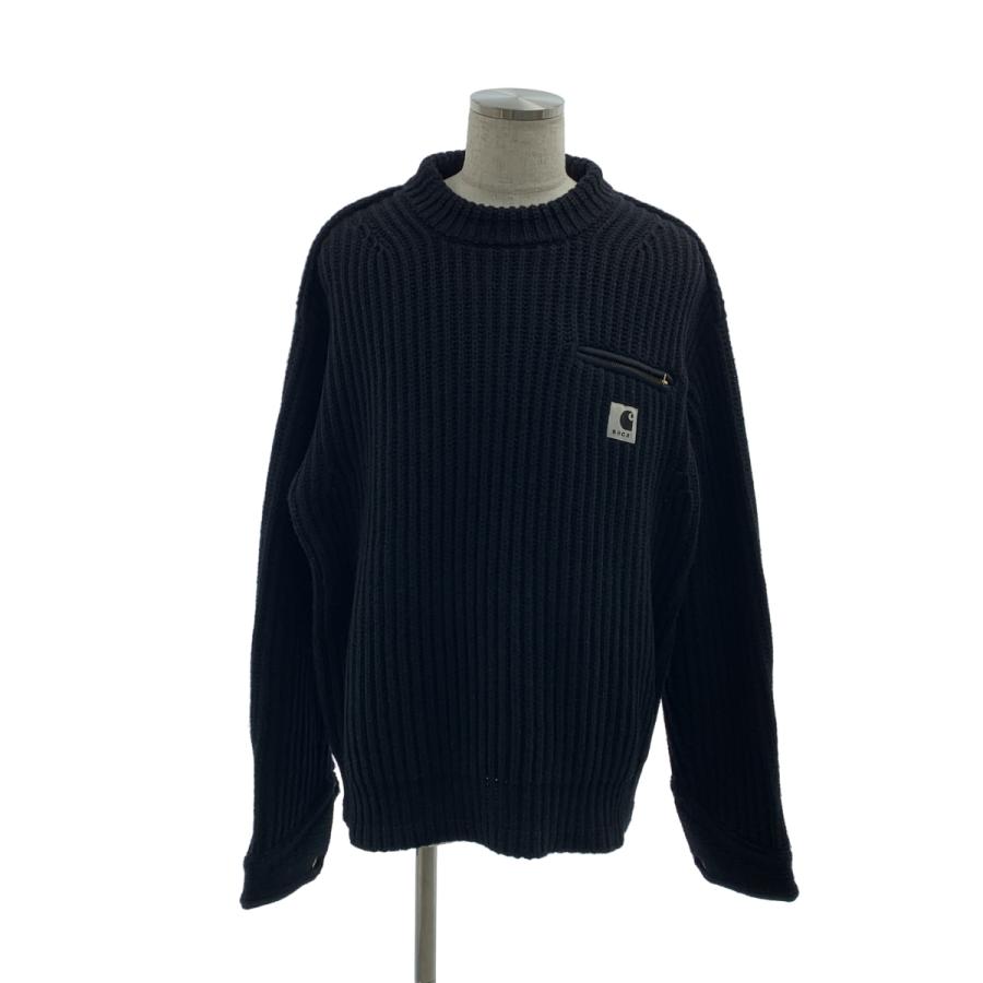 sacai carhartt ニット　プルオーバー　サカイ　カーハート sacai（サカイ） × Carhartt WIP / カーハート Knit Pullover Detroit