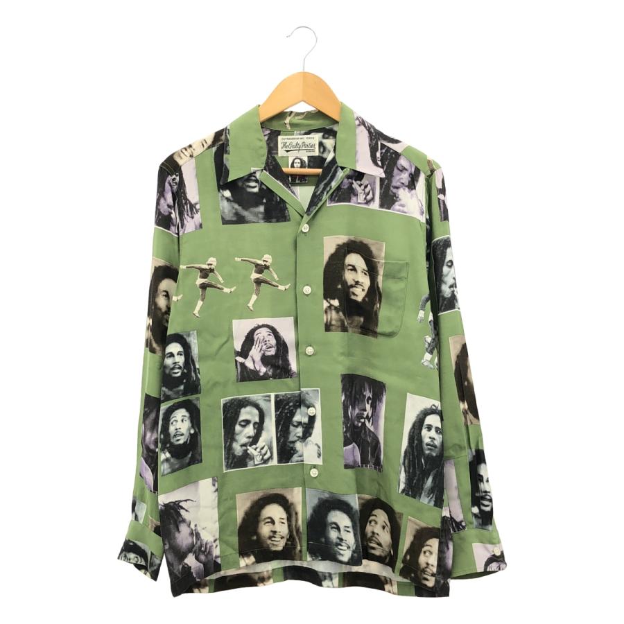 ワコマリア ボブマーリー柄アロハシャツ S BOB MARLEY / HAWAIIAN SHIRT S/S ( TYPE-1 ) | WACKO MARIA