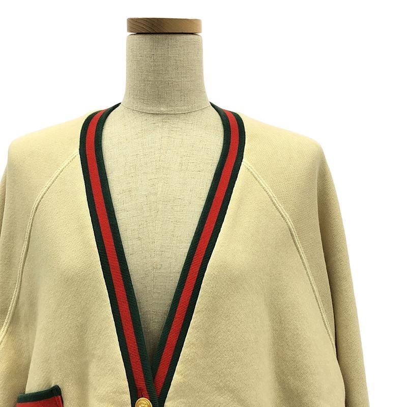 GUCCI / グッチ | シェリーライン リバーシブル カーディガン XS GUCCI / グッチ | シェリーライン リバーシブル カーディガン XS