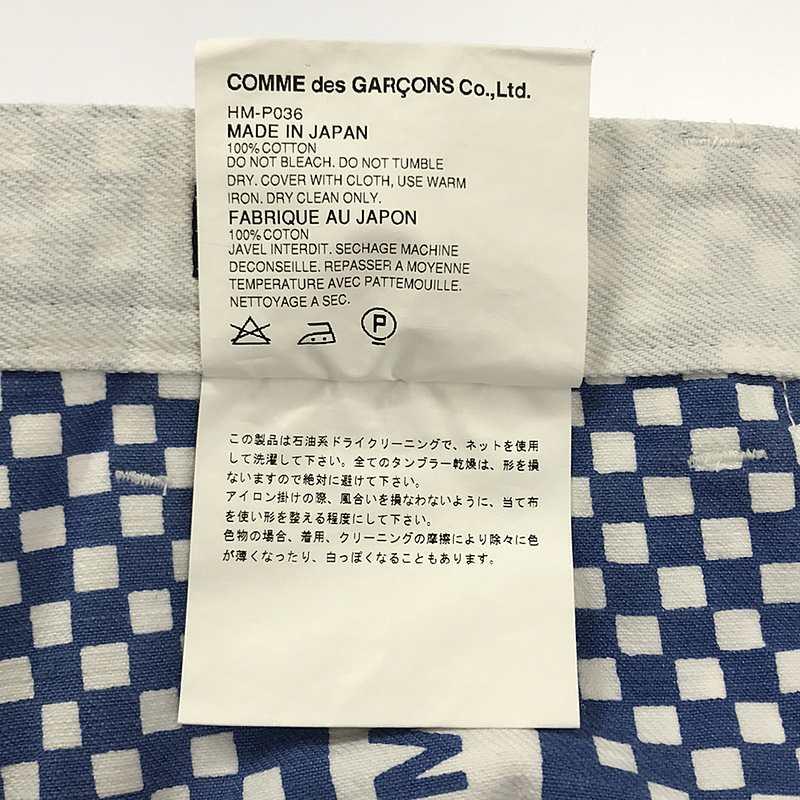 COMME des GARCONS HOMME / コムデギャルソンオム | 2004SS チェッカー 