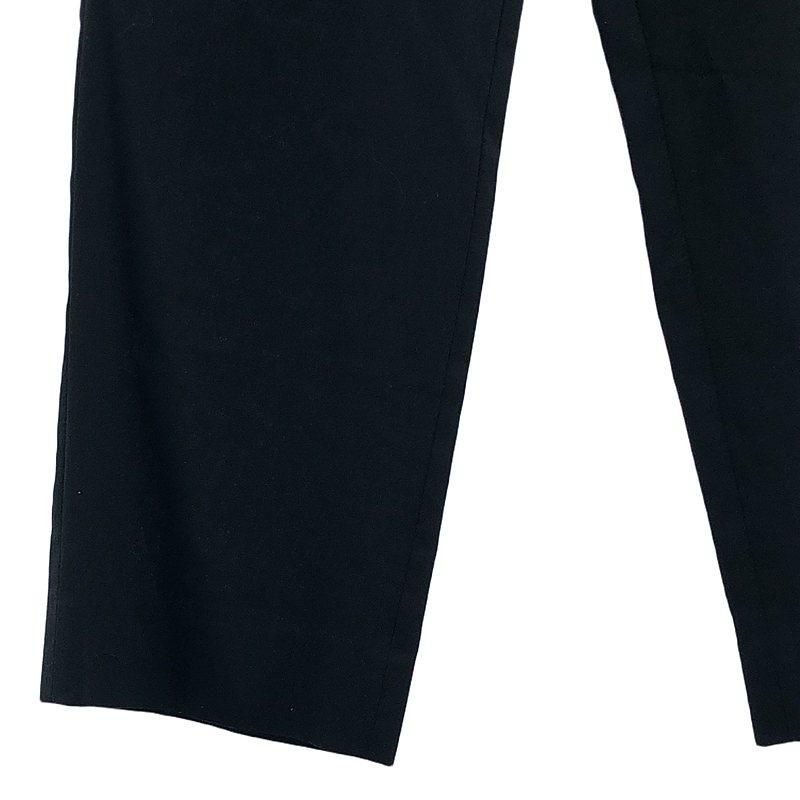 sacai（サカイ） | ベルテッド ツータックパンツ | 0 | ブラック
