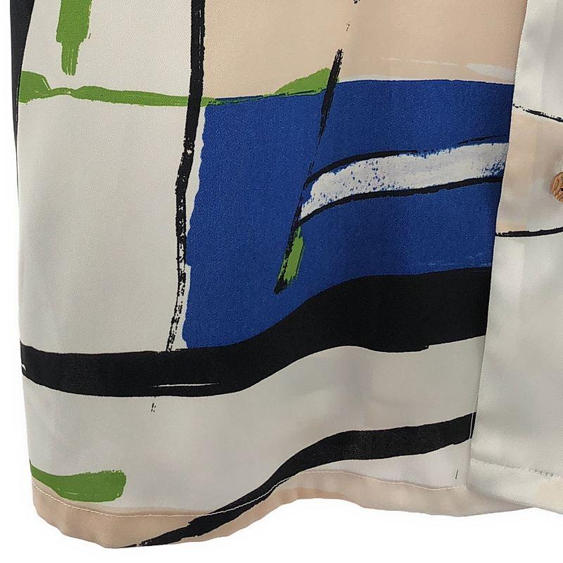m’s braque オープンカラーシャツ 別注】m's braque×TOMORROWLAND ビンテージ