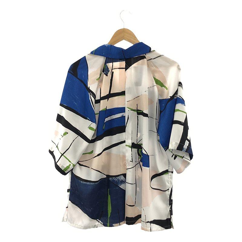 m’s braque オープンカラーシャツ 別注】m's braque×TOMORROWLAND ビンテージ