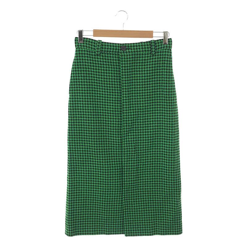 BALENCIAGA / バレンシアガ | 2020AW | ウール 千鳥格子柄 フロント  