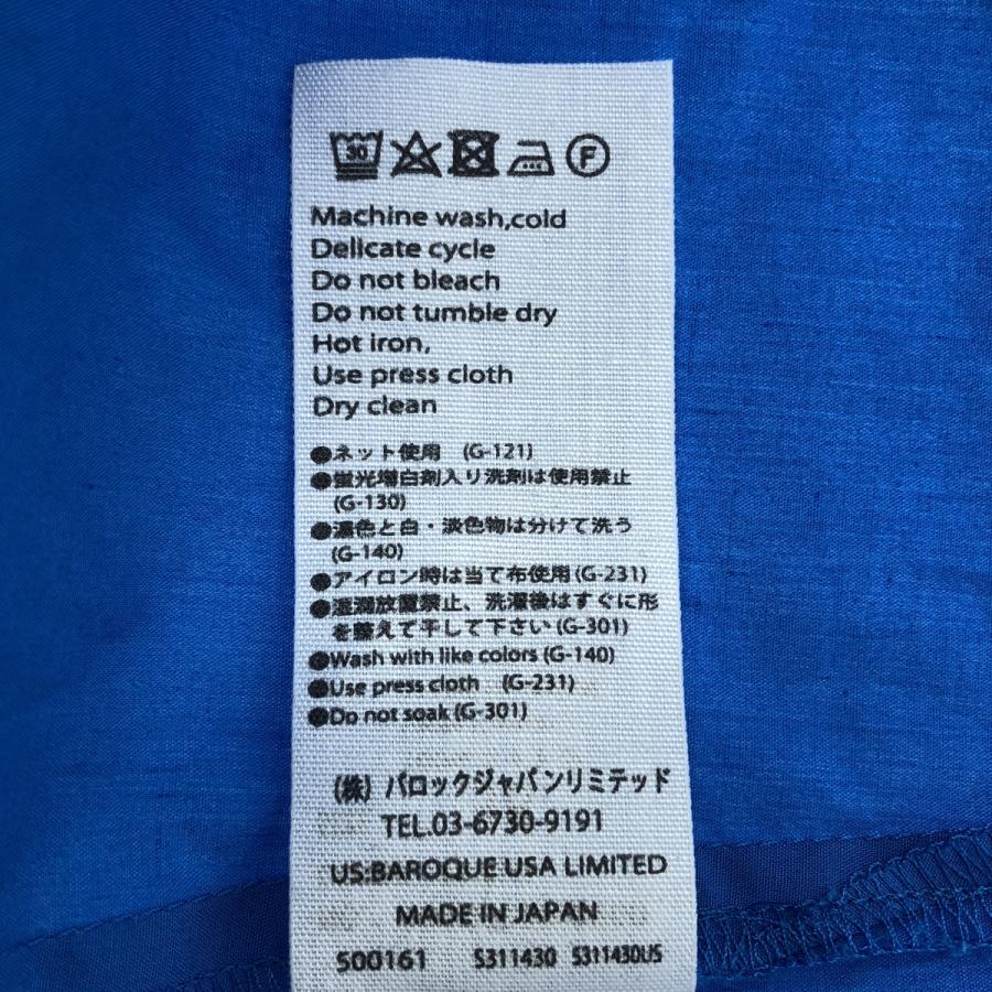 ENFOLD / エンフォルド | 2023SS ROUND-SLIT SHIRT コットン