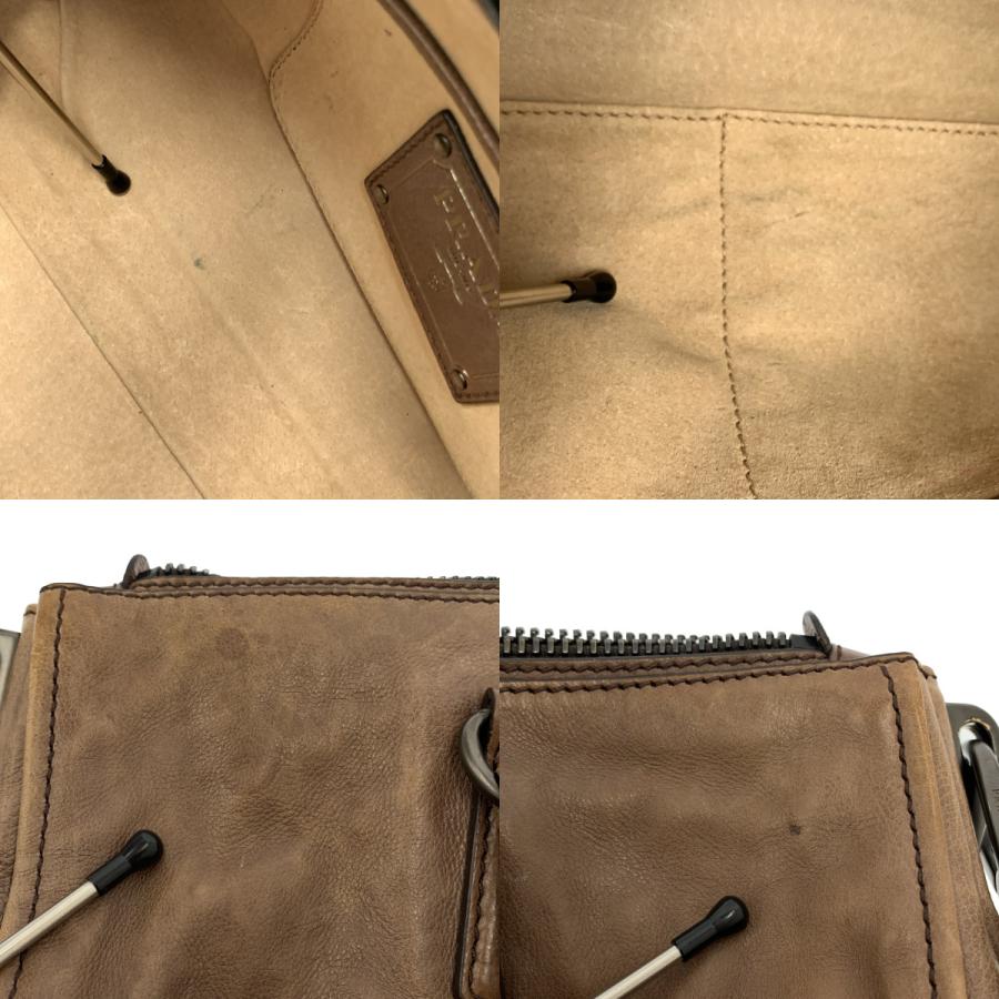 PRADA（プラダ） レザー グラデーション 2way ショルダー バッグ 